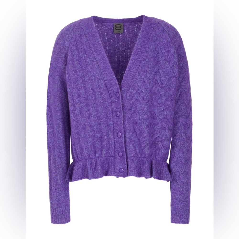 8 by YOOX Recycled fabric-blend cardigan NWOT✨